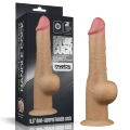 Фаллоимитатор - Dual-Layered Handle Cock 9.5" Flesh