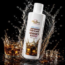 2в1 лубрикант та масажний гель - MyLove Aroma Series Intim&Massage Whisky, 300 мл