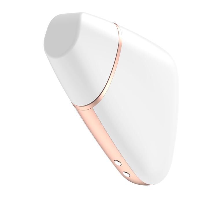 Вакуумний кліторальний смарт вібратор - Satisfyer Love Triangle White (App)