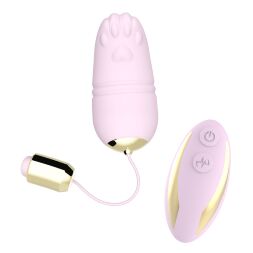 Виброяйцо с дистанционным управлением Boys of Toys - Kitty Light pink, BS5200001-1