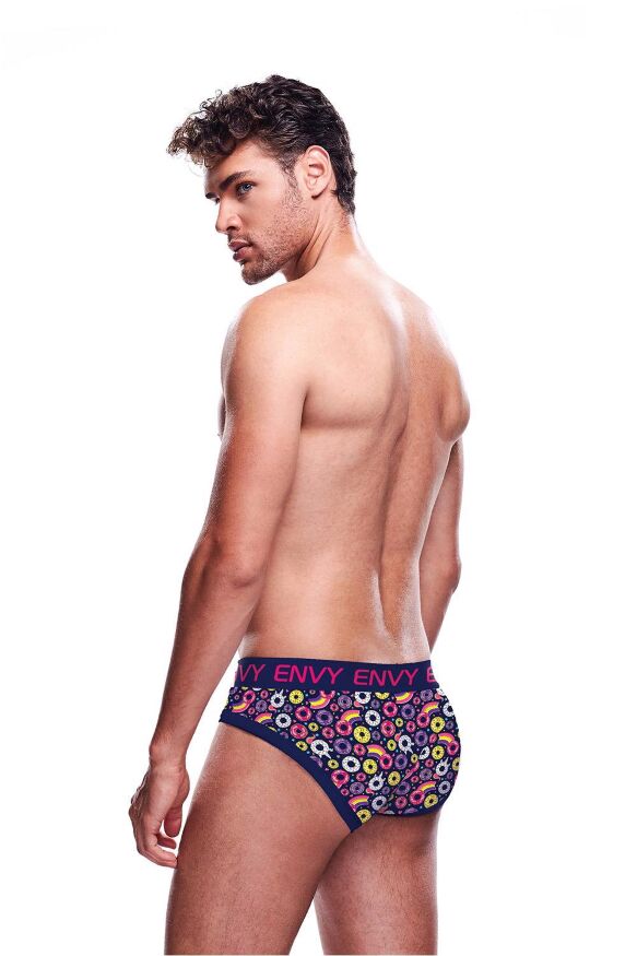Мужские трусы Envy с пончиками и единорогами, S/M