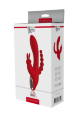 Вібромасажер потрійний Dream toys RED REVOLUTION HERA