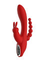 Вібромасажер потрійний Dream toys RED REVOLUTION HERA