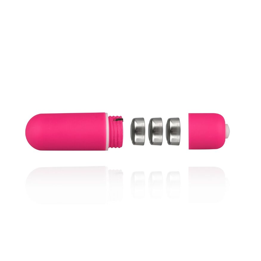 Вибропуля Easytoys, розовая , 5.5 х 1.7 см