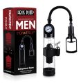 Вакуумная помпа с вибрацией Boss Series: Powerpump MASTER Vibrating - Black&amp;Clear