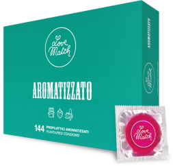Презервативи ароматизовані - Aromatizzato (Flavoured), 144 шт.