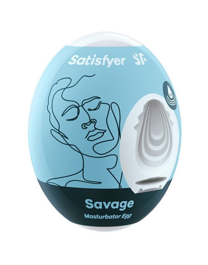 Мастурбатор Satisfyer Masturbator Egg Single Savage