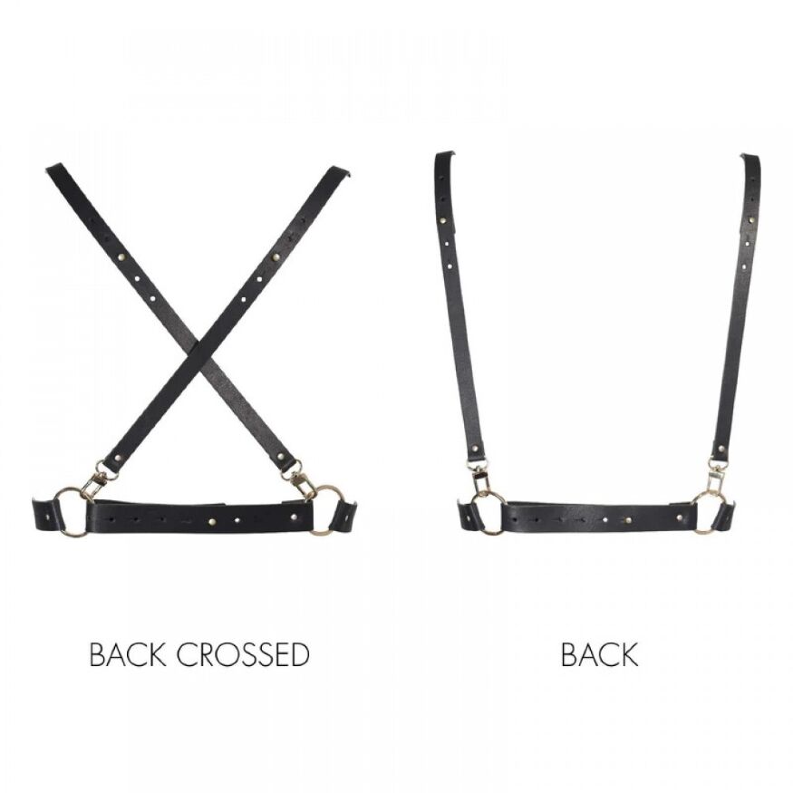 Портупея "Х" MAZE by, Bijoux Indiscrets Black