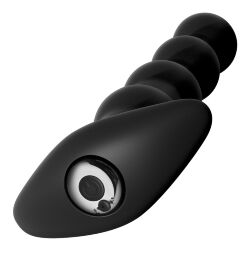 Анальний вібростимулятор у чорному кольорі  - Anal Fantasy Rechargeable Anal Beads
