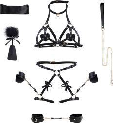 БДСМ-набор LOCKINK YEAHWOW Forced Nadu pose correction set