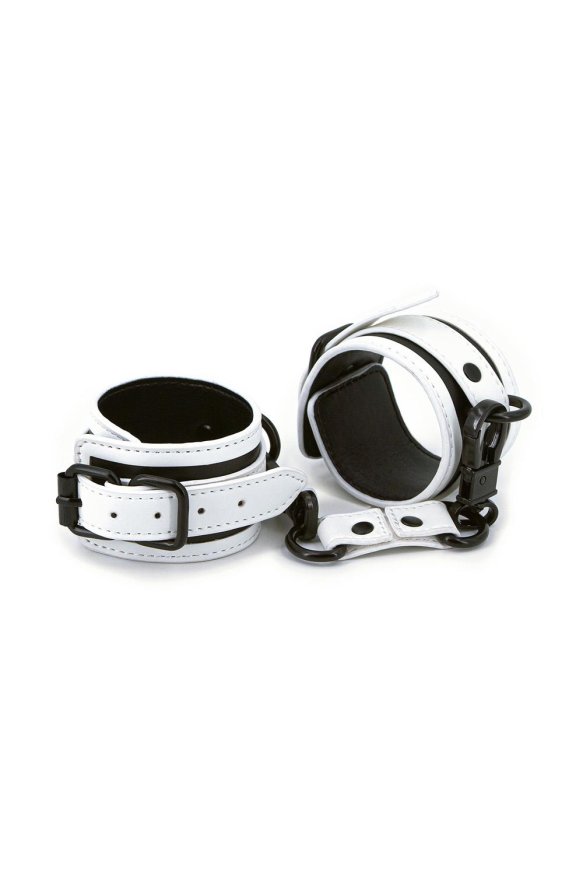 Наручиники, светятся в темноте NS Novelties GLO BONDAGE WRIST CUFF GREEN