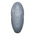 Вибростимулятор-пульсатор Satisfyer Tap &amp; Climax 1 Bluegrey, эффект постукивания пальцем, 2 мотора