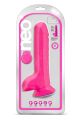 Фаллоимитатор с двойной плотностью Blush NEO 9 INCH DUAL DENSITY DILDO NEON PINK