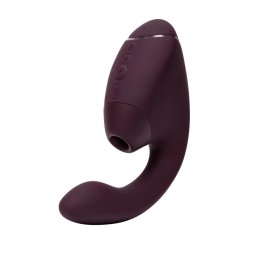 Вибратор-стимулятор вакуумный Womanizer Next Duo Dark Purple для точки G, фиолетовый