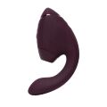 Вибратор-стимулятор вакуумный Womanizer Next Duo Dark Purple для точки G, фиолетовый