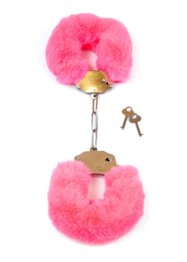 Наручники рожеві - Fetish Boss Series Furry Cuffs Pink