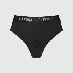 Трусики с фиксацией дилдо Strap-On-Me Harness Lingerie Idole - M - Black