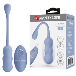 Віброяйце з дистанційним керуванням Pretty Love - Leshy Dream Chaser 4 Blue, BI-014868W-A5