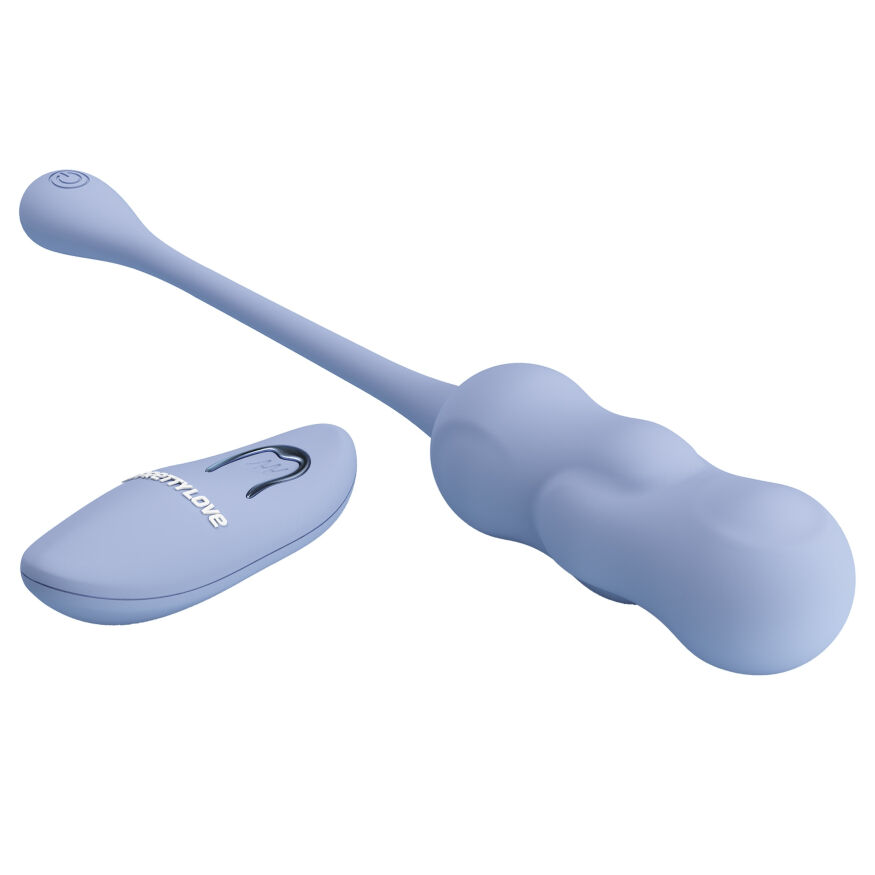 Виброяйцо с дистанционным управлением Pretty Love - Leshy Dream Chaser 4 Blue, BI-014868W-A5