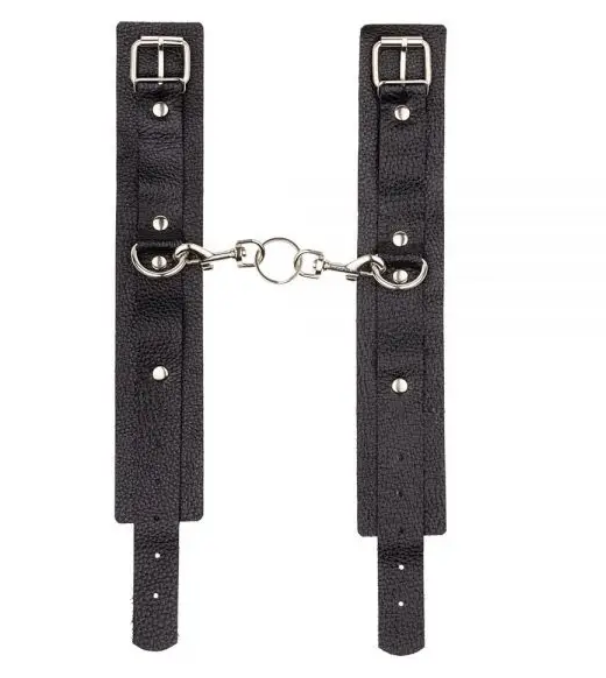 Окови Leather Standart Leg Cuffs, Black