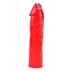 Набір вібратор + 2 насадки Chisa Hotstorm Hers Dildo Kit червоний