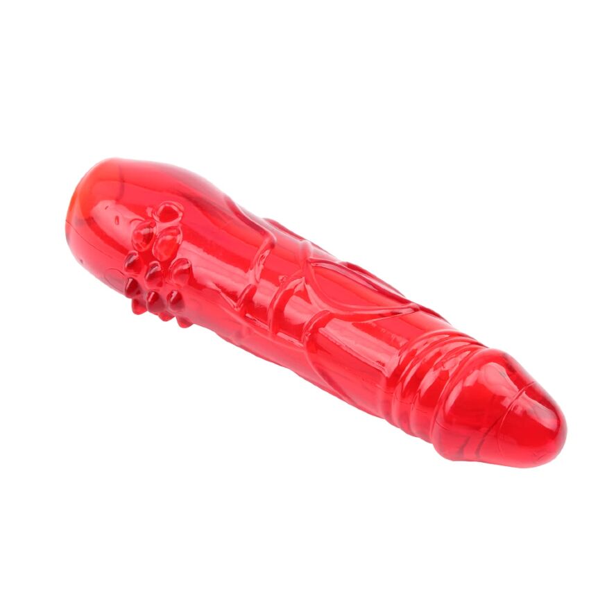 Набір вібратор + 2 насадки Chisa Hotstorm Hers Dildo Kit червоний