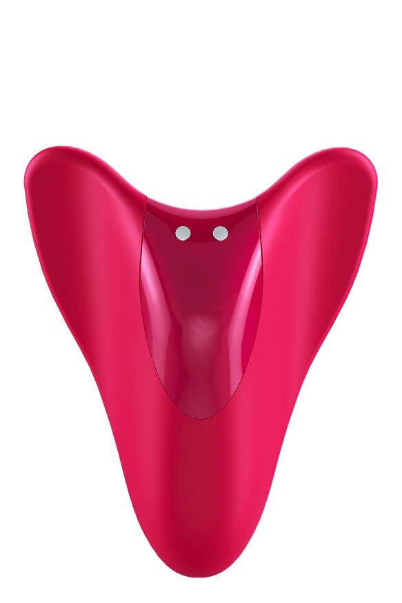 Вібратор ергономічної форми на палець Satisfyer High Fly Red