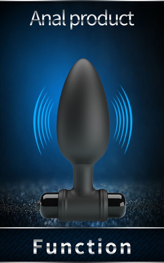 Анальний стимулятор з вібрацією Mr. Play - Super Power Vibrating Anal Plug, BI-040107-MR