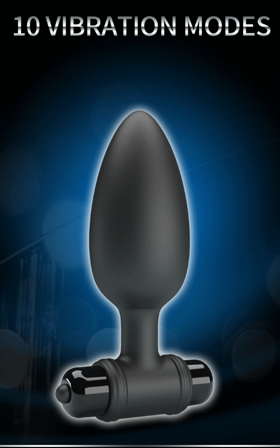 Анальний стимулятор з вібрацією Mr. Play - Super Power Vibrating Anal Plug, BI-040107-MR