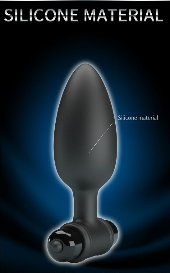 Анальний стимулятор з вібрацією Mr. Play - Super Power Vibrating Anal Plug, BI-040107-MR