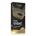 Рідкий вібратор - Orgie Dual Vibe! Pina Colada Kissable Liquid Vibrator, 15 мл