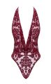 Боди Noir Handmade F386 Kink Royal cascade bodysuit S