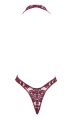 Боди Noir Handmade F386 Kink Royal cascade bodysuit S