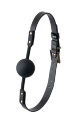 Кляп шарик GP PREMIUM SOLID SILICONE BALL GAG BLACK