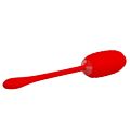 Виброяйцо серии Pretty Love - Kirk EGG Red, BI-014654-2