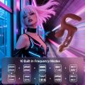 Смарт-пульсатор Magic Motion Magic Duet Bordeaux, 10 режимов пульсаций, 10 режимов вибрации