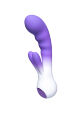 Вибратор-кролик со светодиодом Every Night Toys для точки G, фиолетовый градиент
