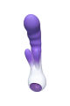 Вибратор-кролик со светодиодом Every Night Toys для точки G, фиолетовый градиент