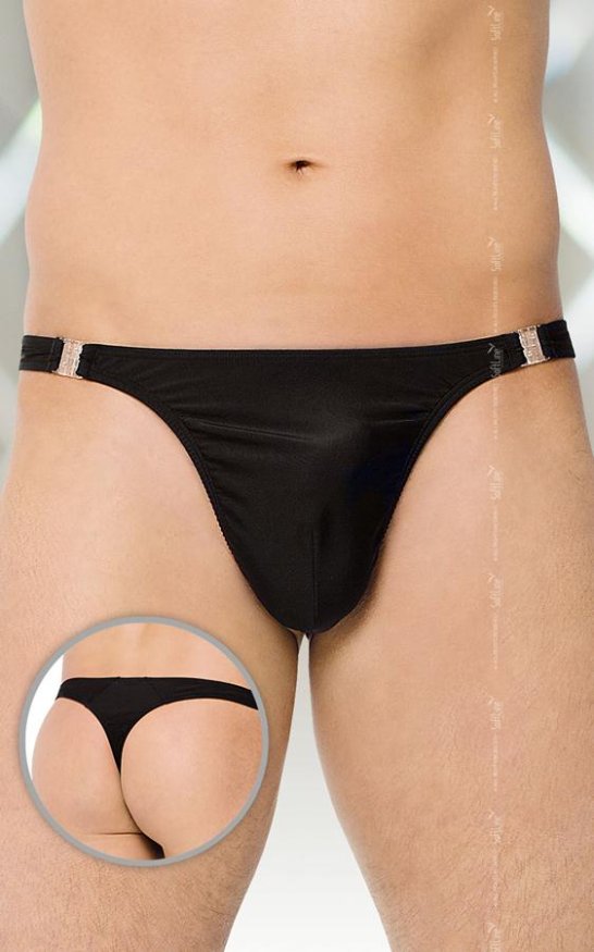 Мужские стринги - Thong 4432, black - XL