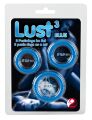 Набір ерекційних кілець - Lust 3 Blue