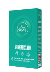 Презервативи - Aromatizzato (Flavoured), 6 шт.