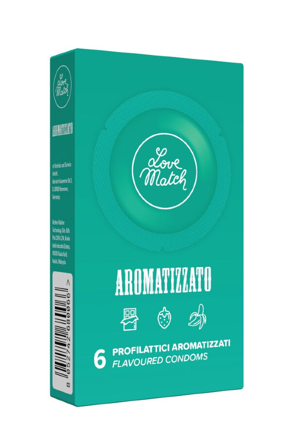 Презервативи - Aromatizzato (Flavoured), 6 шт.