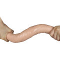 Двосторонній фалоімітатор - King-Sized Realistic Slim Ultra Double Dildo 17"