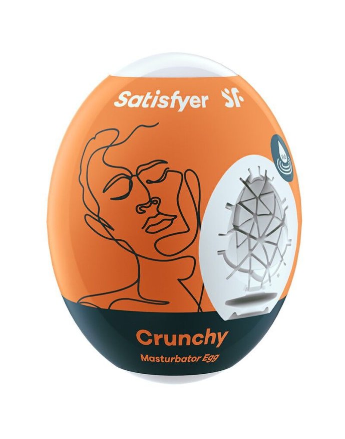 Мастурбатор Satisfyer Masturbator Egg Single Crunchy