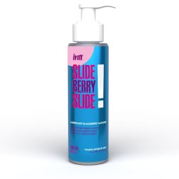 Лубрикант со вкусом ежевики – Intt Slide Berry Slide! Blackberry Flavor, 35 мл