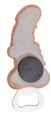 Відкривачка Bottle Opener Willy+Balls With Hand, 13 см