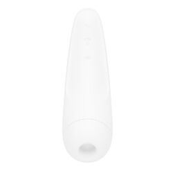 Вакуумный клиторальный стимулятор Satisfyer Curvy 2+ White