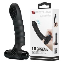 Клиторальный стимулятор на палец Pretty Love - Alexander, BI-014707