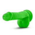 Фаллоимитатор с двойной плотностью  NEO ELITE COCK W. BALLS NEON GREEN