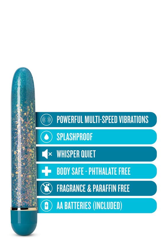 Классический вибратор Blush THE COLLECTION ASTRAL TEAL